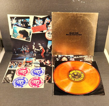 Grand Funk Railroad We're an American Band LP Orange Yellow Marbled sticker, pos comprar usado  Enviando para Brazil