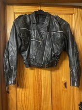 Vintage leather fringed for sale  DOWNPATRICK