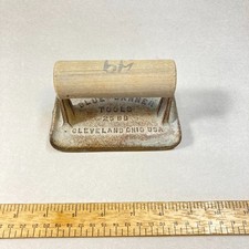 Usado, Vintage Banner Azul Concreto Edger Cabo de Madeira #25 BB EUA comprar usado Usado, Vintage Banner Azul Concreto Edger Cabo de Madeira #25 BB EUA comprar usado  Enviando para Brazil