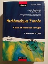 Mathématiques 2ème année d'occasion  Paris XX