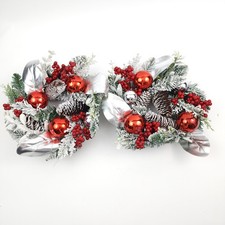 Set snowy pinecone for sale  Dothan