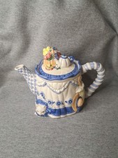 Tea pot blue for sale  Mason City