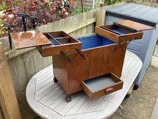 Vintage wooden sewing for sale  WOODBRIDGE