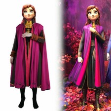 Usado, Fantasia cosplay Frozen 2 princesa Anna ternos de carnaval Halloween vestido fantasia vermelho comprar usado  Enviando para Brazil