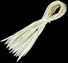 White dreadlocks handmade for sale  CREWE