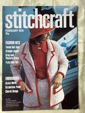 Stitchcraft february 1974 for sale  AMMANFORD