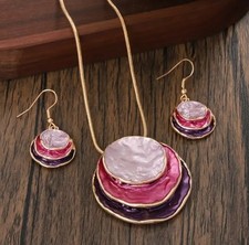 Collana donna acciaio usato  Italia