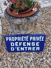 Ancienne plaque émaillée d'occasion  Toulon-