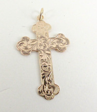 9ct gold cross for sale  COLWYN BAY