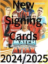 New signing cards for sale  CATTERICK GARRISON