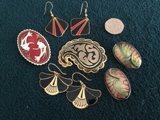 Mixed lot cloisonne for sale  BLACKPOOL