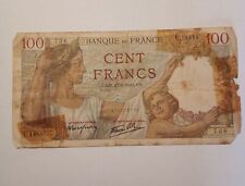 Billet ancien 100 d'occasion  Aigre