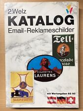 Welz katalog emailschilder gebraucht kaufen  Gera