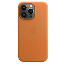 Capa/Capa de Couro Genuína/Oficial Apple iPhone 13 Pro - Marrom Dourado, usado comprar usado  Enviando para Brazil