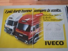 Usado, advertising Pubblicità 1987 IVECO TURBOSTAR TURBO STAR 360 CV - 420 CV comprar usado  Enviando para Brazil