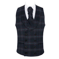 Navy blue plaid for sale  Shipping to Ireland