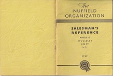 Nuffield organization salesman for sale Nuffield organization salesman for sale  BAGSHOT