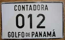 Usado, ÚNICA ILHA CONTADORA, PLACA PANAMÁ - 012 comprar usado  Enviando para Brazil