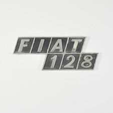 Emblema Fiat 128 Original-Letras-Placa Com Nome-Classic Car-Alumínio, usado comprar usado  Enviando para Brazil