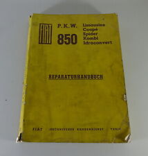 Werkstatthandbuch fiat 850 gebraucht kaufen  Jever