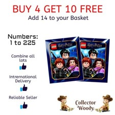 Coleção de adesivos LEGO Harry Potter Blue Ocean - COMPRE 4 E GANHE 10 GRÁTIS, usado comprar usado  Enviando para Brazil