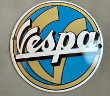 Vespa schild emaille gebraucht kaufen  Berlin
