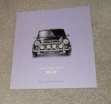 Mini accessories brochure for sale  FAREHAM