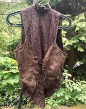 Corset back waistcoat for sale  CHEPSTOW