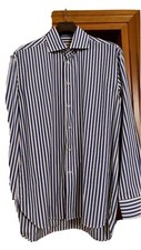 CAMICIA DA UOMO TAGLIA 43/17 COTONE RODA DI ALTISSIMA QUALITÀ  comprar usado  Enviando para Brazil