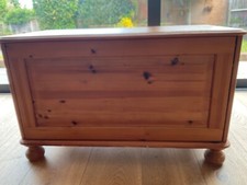 Wooden ottoman storage for sale  UXBRIDGE