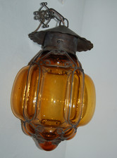 Ancienne suspension verre d'occasion  La Côte-Saint-André