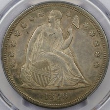 1846 seated liberty for sale  Kannapolis