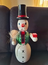 Nussknacker schneemann holz gebraucht kaufen  Weischlitz