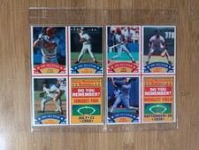 Conjunto completo de fundo de caixa 1988 Score (6 painéis -- 24 cartões) comprar usado  Enviando para Brazil