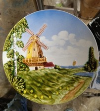 Majolika wandteller windmühle gebraucht kaufen  Deutschland
