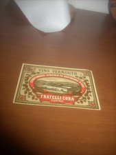 Etichetta vintage vino usato  Savona