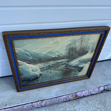 Vintage blue gold for sale  Topeka
