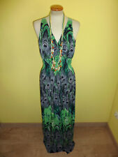 Kleid maxi grün gebraucht kaufen  Landshut