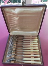 Fourchettes dessert vintage d'occasion  Noailhac