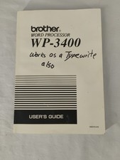 Brother 3400 word for sale  Elk City