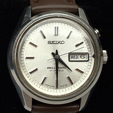 Antigo 1967 SEIKO Bell-Matic 4006-7010 automático prata - 27 joias alarme - TESTADO comprar usado Antigo 1967 SEIKO Bell-Matic 4006-7010 automático prata - 27 joias alarme - TESTADO comprar usado  Enviando para Brazil