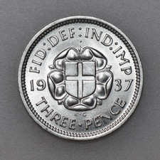 1937 george threepence for sale  NORWICH