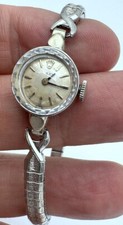 ROLEX FEMININO 1960 14K OURO BRANCO SÓLIDO CAIXA MOSTRADOR ORIGINAL MANUAL VENTO RUNS comprar usado  Enviando para Brazil