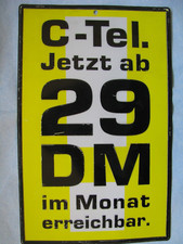 Blechschild netz mobiltelefon gebraucht kaufen  Trebbin