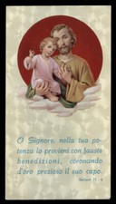 Santino holy card usato  Ragusa