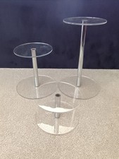 Clear perspex cake for sale  FARNBOROUGH