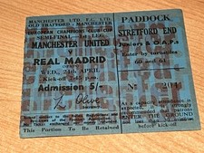 Ticket 1967 manchester for sale  DUNMOW