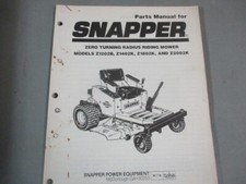 Original snapper zero for sale  Adel