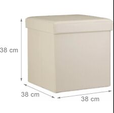 Leather folding storage for sale  MANCHESTER