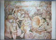 Grande lithographie lucien d'occasion  Lavernose-Lacasse